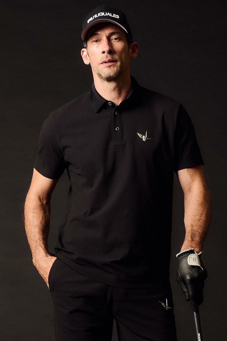 3万6300円1piu1uguale3 GOLF　半袖ポロシャツ　　AKM 1PIU1UGUALE3 GOLF ポロシャツ 113G S/S POLO メンズ レディース