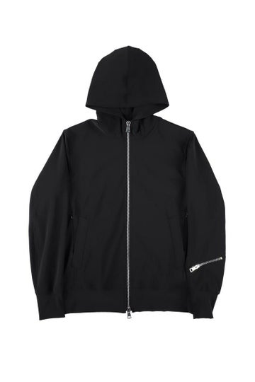 TRAVEL ZIP HOODED［BLACK］ | VATOMCE | 1PIU1UGUALE3正規店