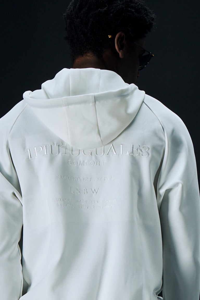 113 SPORT LIMITED COMFORT 2-TONE ZIP UP PARKA［WHITE］ | VATOMCE