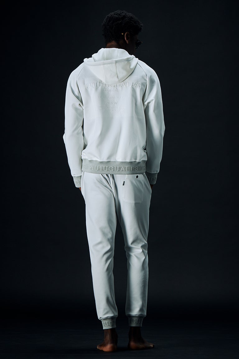 113 SPORT LIMITED COMFORT 2-TONE ZIP UP PARKA［WHITE］ | VATOMCE