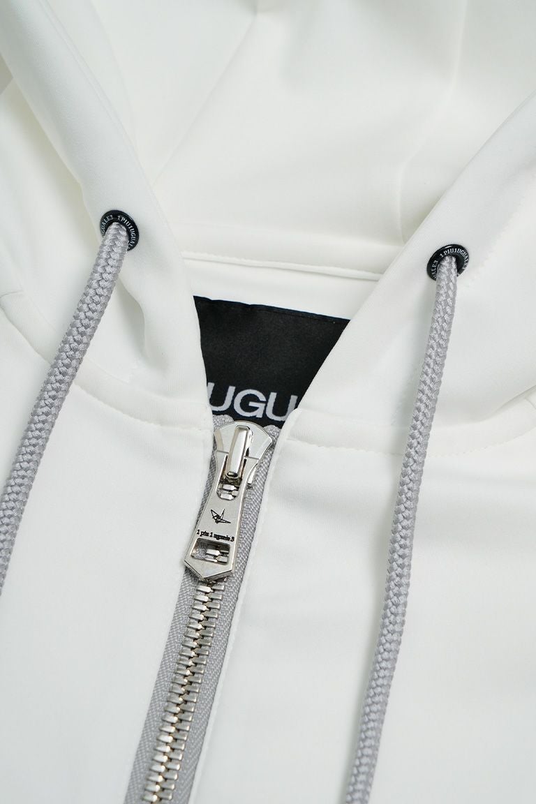 113 SPORT LIMITED COMFORT 2-TONE ZIP UP PARKA［WHITE］ | VATOMCE