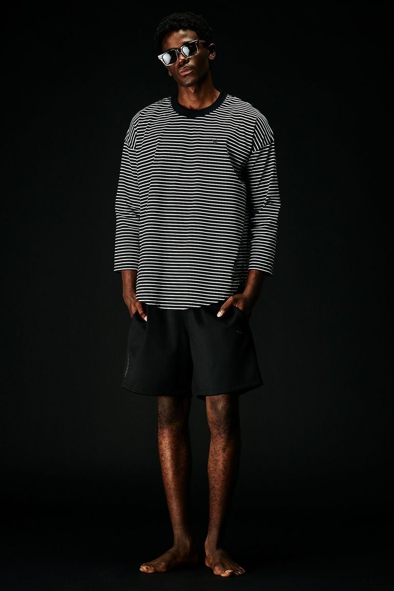 CRUISE AIR SOLID BLACK SHORTS［BLACK］ | VATOMCE | 1PIU1UGUALE3正規店
