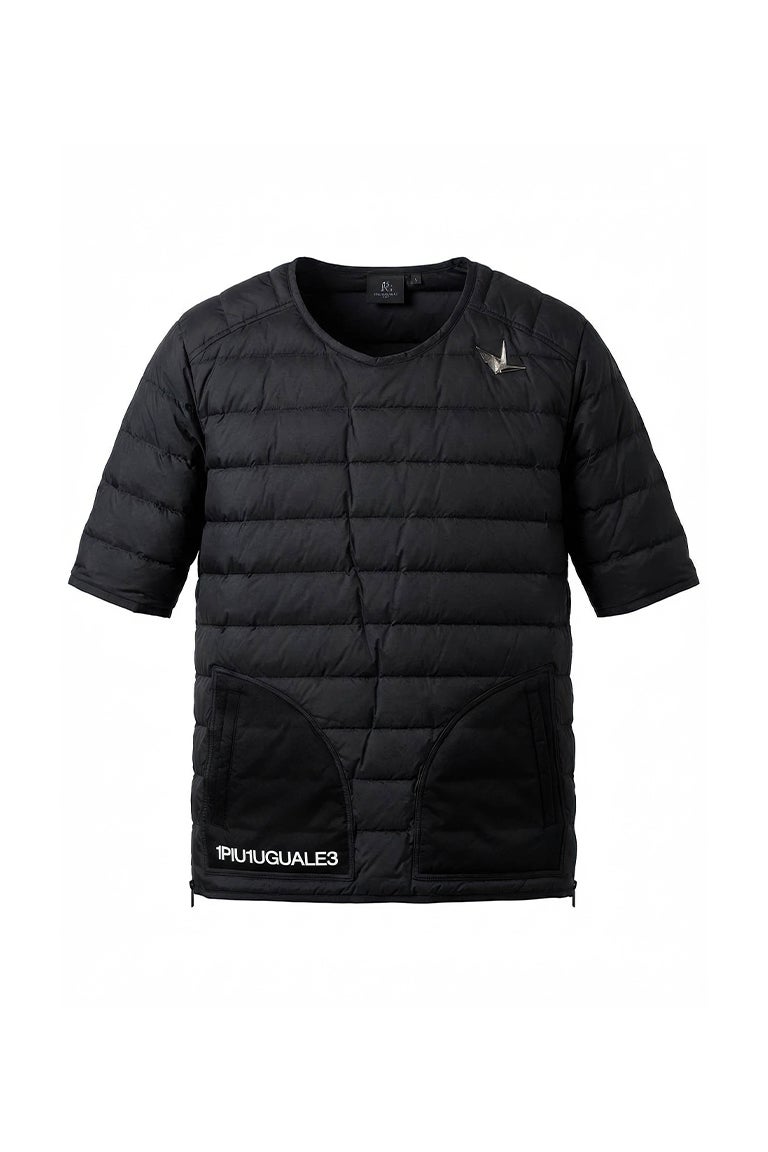 SHORT SLEEVE DOWN［BLACK］9月入荷予定 | VATOMCE | 1PIU1UGUALE3正規店