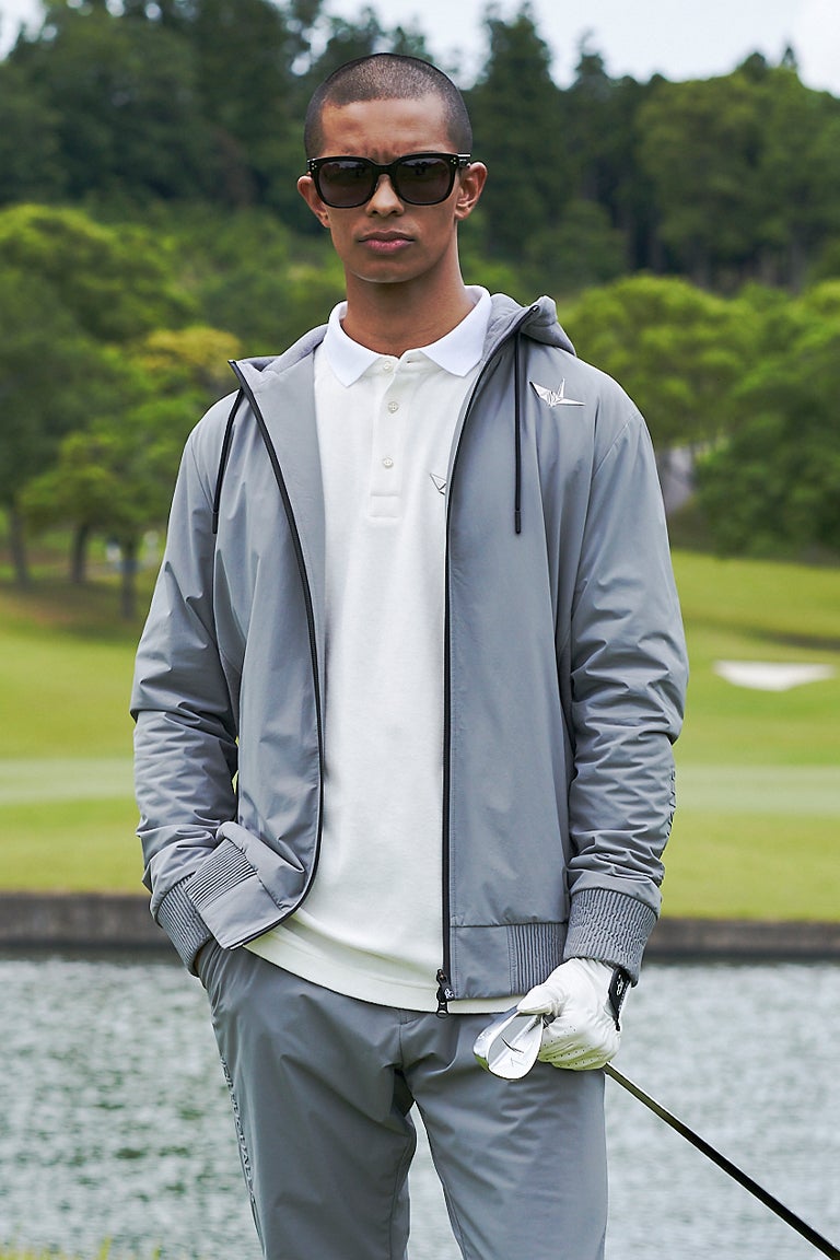 1PIU1UGUALE3 GOLF メンズ セットアップは上品なデザインと機能性も
