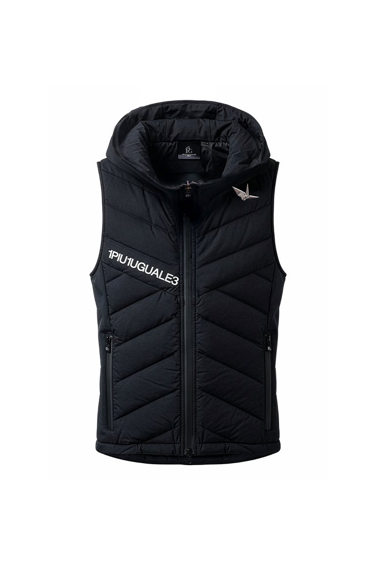 1PIU1UGUALE3 GOLF ダウンベスト 試着のみ サイズ4 超美品 LADIES' DOWN VEST［BLACK］9月入荷予定 | VATOMCE | 1PIU1UGUALE3正規店