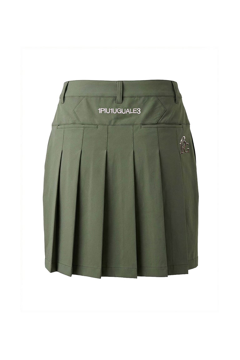LADIES' BACK PLEATS SKIRT［KHAKI］8月入荷予定 | VATOMCE