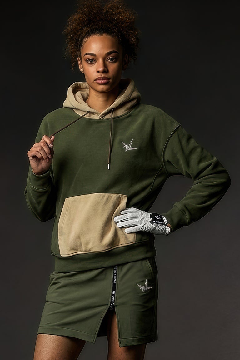LADIES' FLEECE HOODIE［KHAKI］9月入荷予定 | VATOMCE | 1PIU1UGUALE3