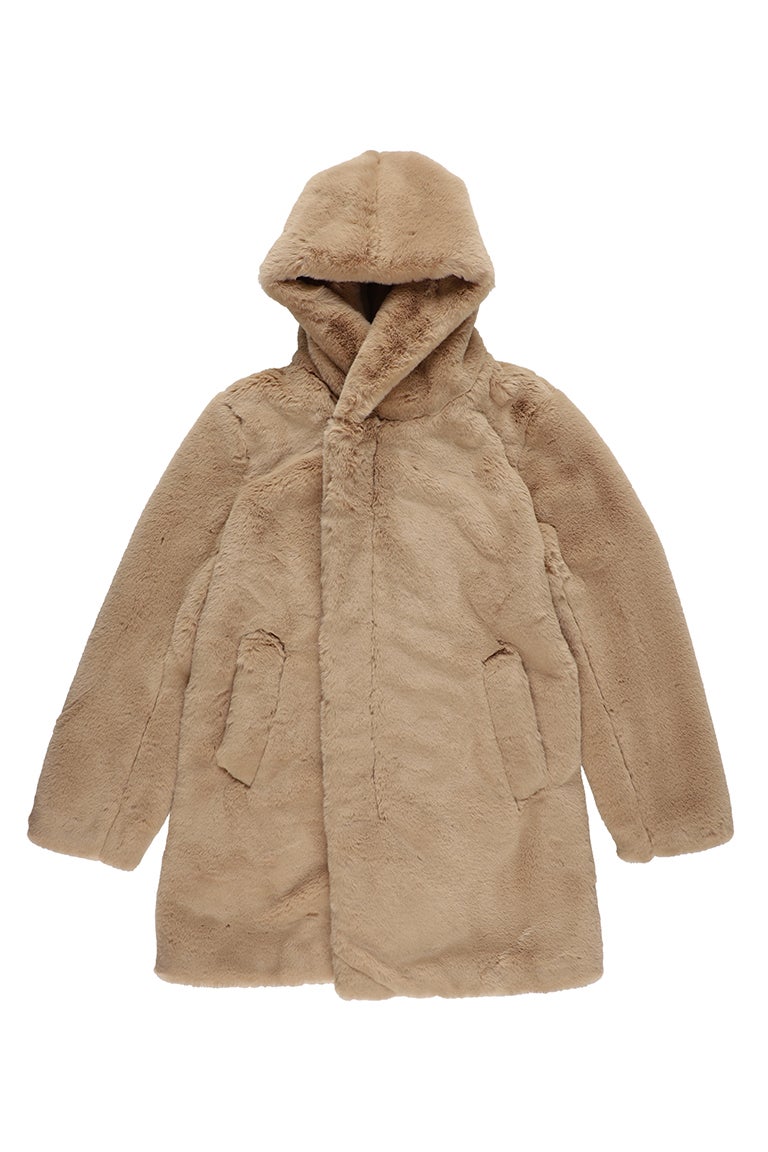 WRAP HOODED COAT［BEIGE］11月入荷予定 | VATOMCE | 1PIU1UGUALE3正規店