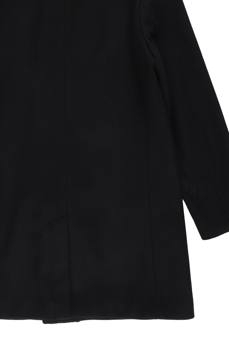 WRAP HOODED COAT［BLACK］11月入荷予定 | VATOMCE | 1PIU1UGUALE3正規店