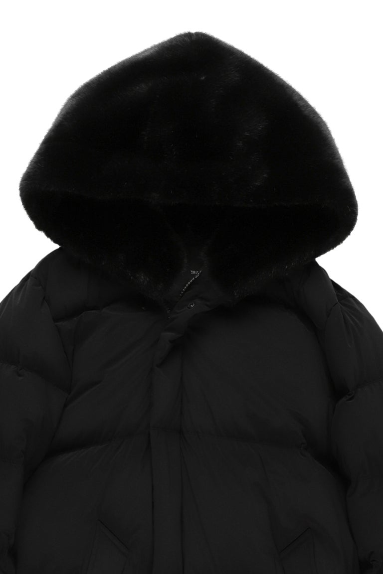 4WAY WRAP HOODED［BLACK］11月入荷予定 | VATOMCE | 1PIU1UGUALE3正規店