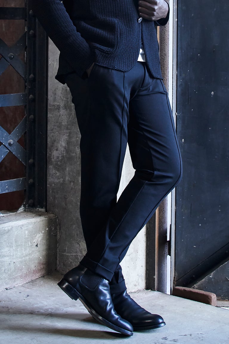 CREASE SLACKS［BLACK］9月入荷予定 | VATOMCE | 1PIU1UGUALE3正規店