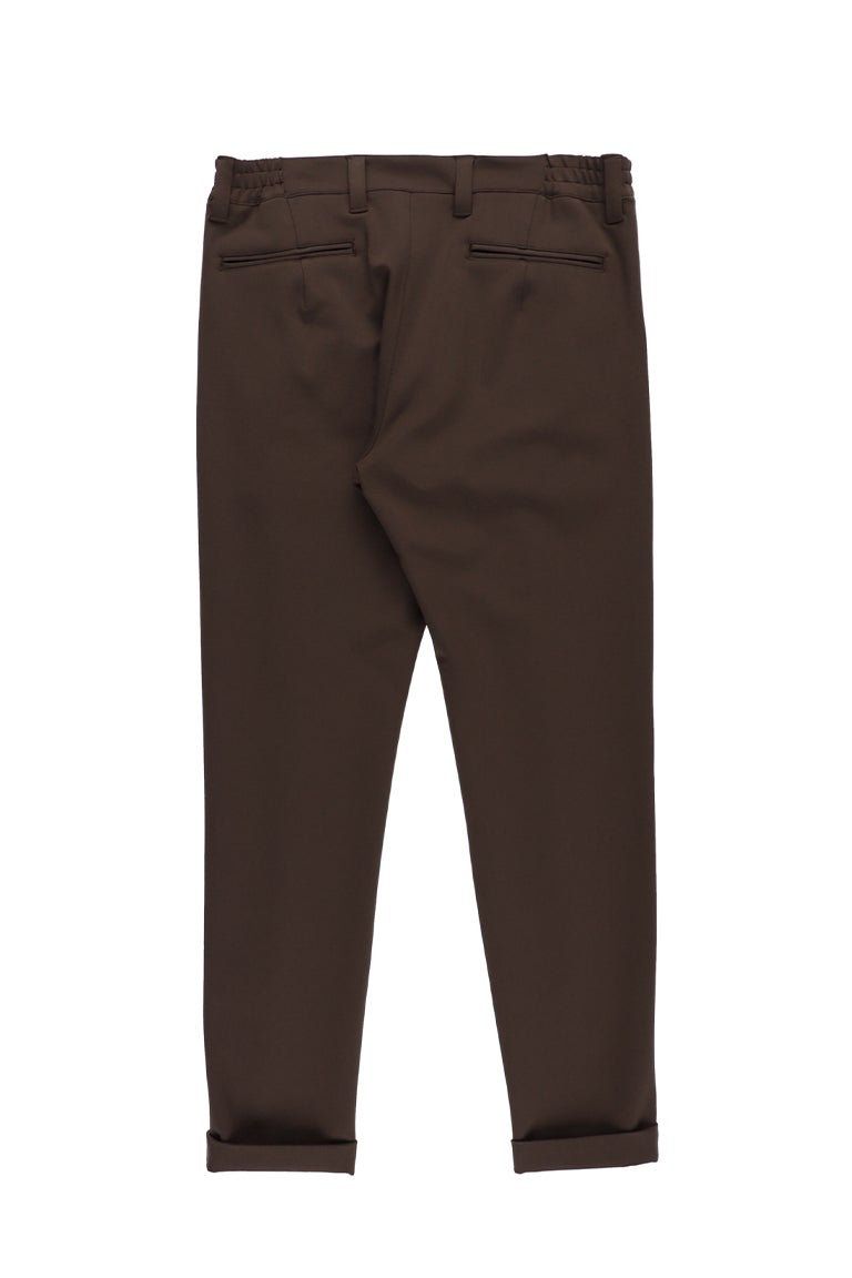 CREASE SLACKS［D.BROWN］9月入荷予定 | VATOMCE | 1PIU1UGUALE3正規店