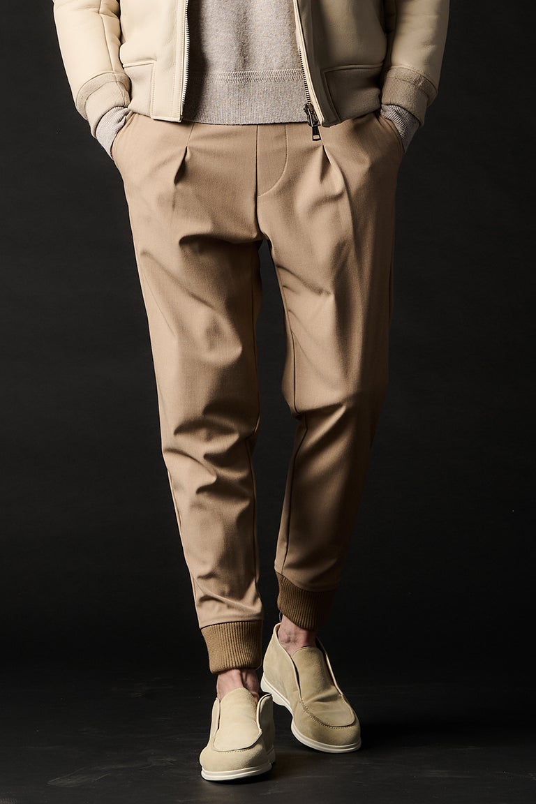 EASY WIDE RIB［BEIGE］9月入荷予定 | VATOMCE | 1PIU1UGUALE3正規店